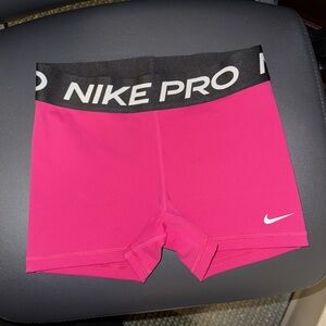 Hot Pink Nike Pro-Size Small